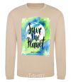 Sweatshirt Save the planet Mother Earth day sand фото