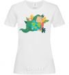 Women's T-shirt Happy Earth Day V.1 White фото