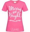 Women's T-shirt Merry and bright heliconia фото