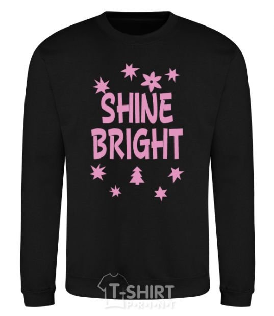 Sweatshirt Shine bright winter black фото