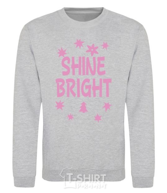 Sweatshirt Shine bright winter sport-grey фото