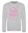 Sweatshirt Shine bright winter sport-grey фото