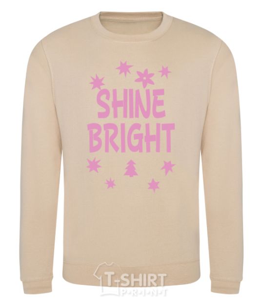 Sweatshirt Shine bright winter sand фото