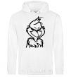 Men`s hoodie The Christmas kidnapper White фото