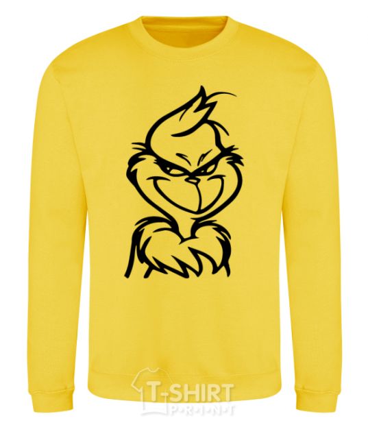 Sweatshirt The Christmas kidnapper yellow фото