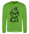 Sweatshirt The Christmas kidnapper orchid-green фото