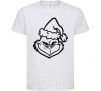 Kids T-shirt The Christmas caped kidnapper White фото