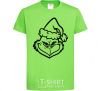 Kids T-shirt The Christmas caped kidnapper orchid-green фото
