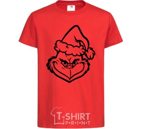 Kids T-shirt The Christmas caped kidnapper red фото