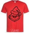 Men's T-Shirt The Christmas caped kidnapper red фото
