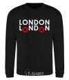 Sweatshirt London bus black фото