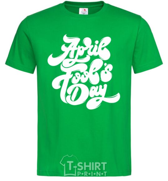 Men's T-Shirt April fool's day kelly-green фото