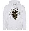 Men`s hoodie Have a happy New Year sport-grey фото