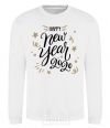 Sweatshirt Happy New year 2020 White фото