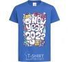 Kids T-shirt Mouse New Year 2022 royal-blue фото