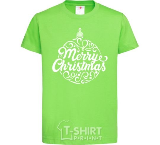 Kids T-shirt Merry Christmas toy orchid-green фото
