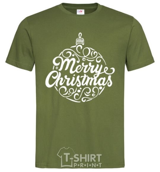 Men's T-Shirt Merry Christmas toy millennial-khaki фото