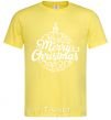Men's T-Shirt Merry Christmas toy cornsilk фото