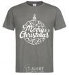 Men's T-Shirt Merry Christmas toy dark-grey фото