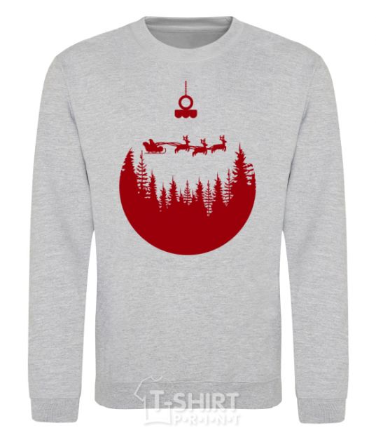 Sweatshirt Toy Merry Christmas red sport-grey фото