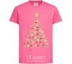 Kids T-shirt A garland Christmas tree heliconia фото