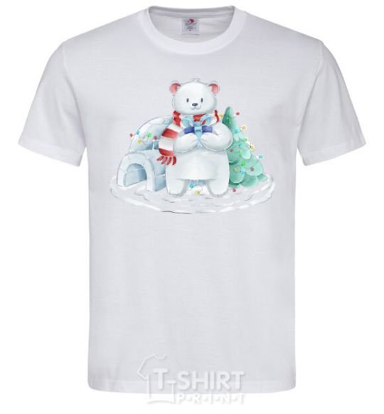 Men's T-Shirt Northern bear White фото