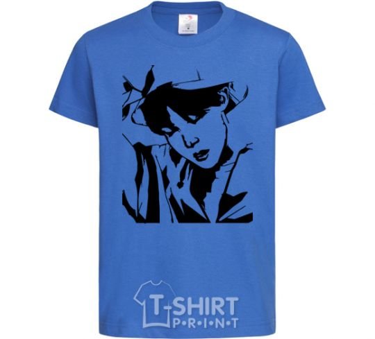 Kids T-shirt Hoseok royal-blue фото