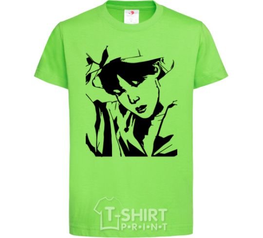 Kids T-shirt Hoseok orchid-green фото