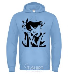 Мужская толстовка (худи) Hoseok Голубой фото