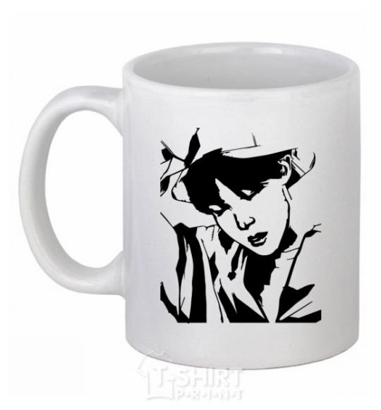 Ceramic mug Hoseok White фото