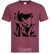 Men's T-Shirt Hoseok burgundy фото