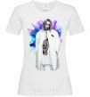 Women's T-shirt Billie Eilish splash White фото