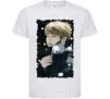 Kids T-shirt Jongkook signature White фото