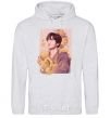 Men`s hoodie Seokjin sport-grey фото