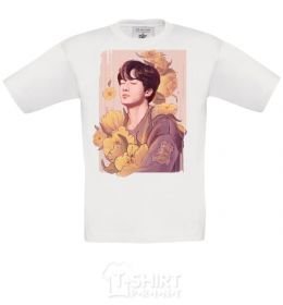 Kids T-shirt Seokjin White фото