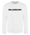 Sweatshirt Billieeilish text White фото