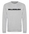 Sweatshirt Billieeilish text sport-grey фото