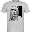 Men's T-Shirt Art Billie grey фото