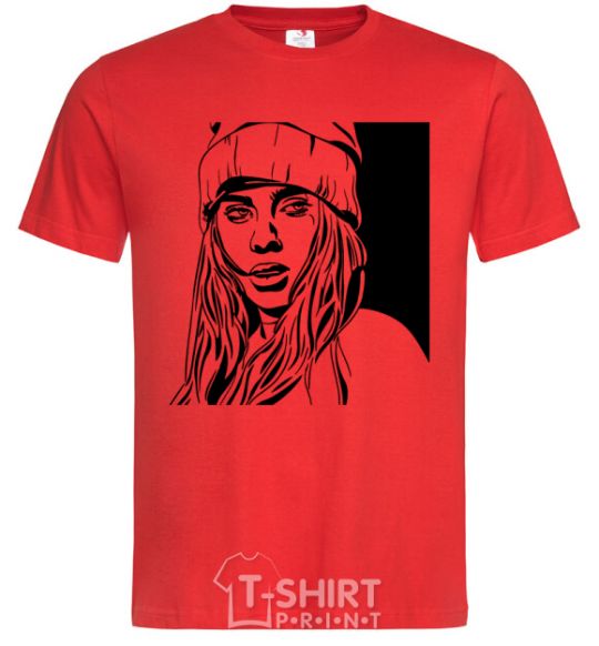 Men's T-Shirt Art Billie red фото