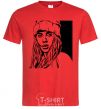 Men's T-Shirt Art Billie red фото