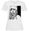 Women's T-shirt Art Billie White фото
