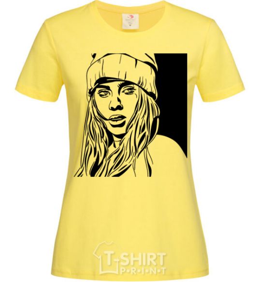 Women's T-shirt Art Billie cornsilk фото