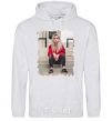 Men`s hoodie Billie sport-grey фото