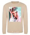 Sweatshirt Billie Eilish in crown sand фото