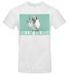 Men's T-Shirt Billie Eilish blue White фото