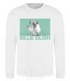 Sweatshirt Billie Eilish blue White фото