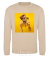 Sweatshirt Billie Eilish yellow sand фото