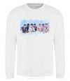 Sweatshirt BTS in the clouds White фото