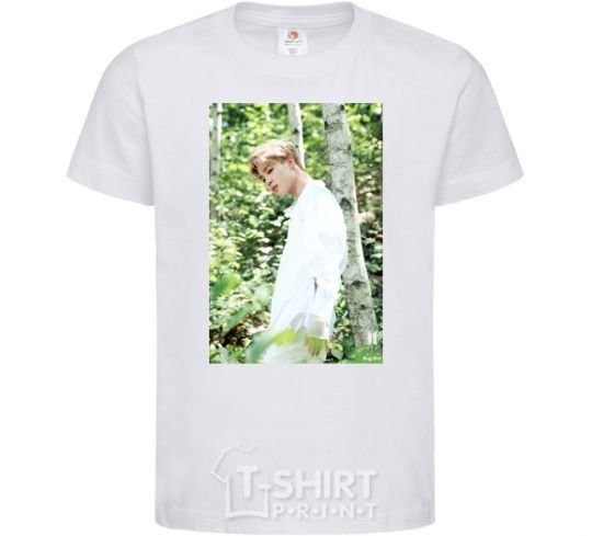 Kids T-shirt BTS Jimin White фото