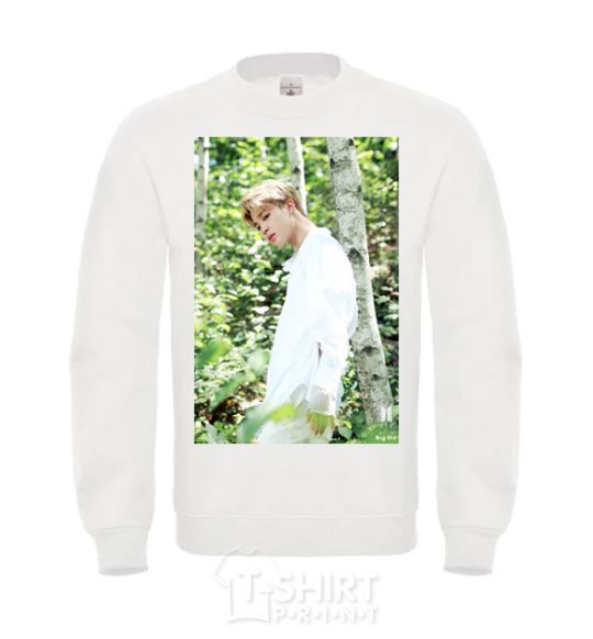 Sweatshirt BTS Jimin White фото